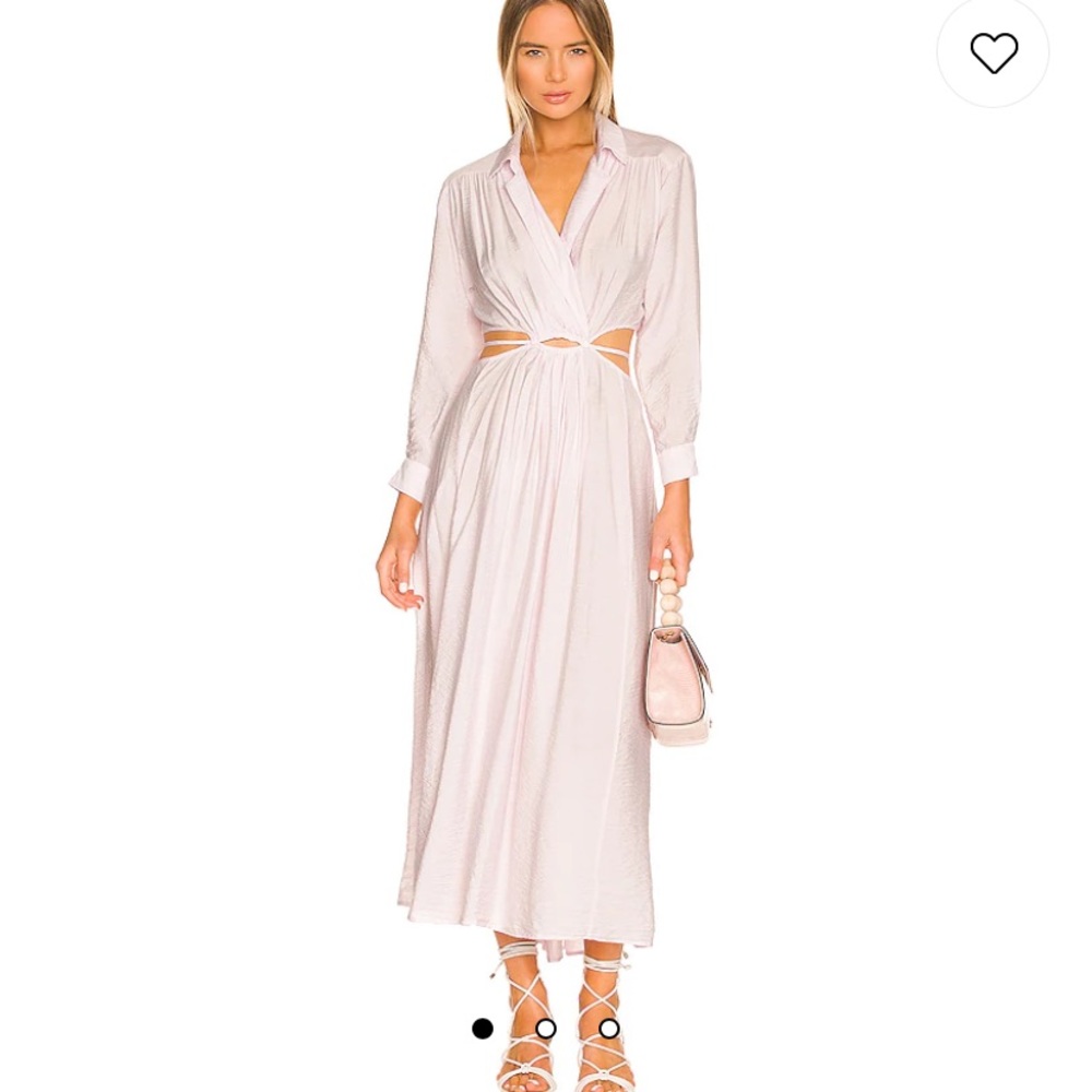 Revolve Lilac Derby Cut Out Dress